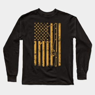 Fishing Flag Long Sleeve T-Shirt